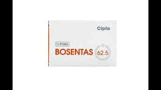 Bosentas 625 mg bosentan monohydrate IP 625 mg [upl. by Ynamreg363]