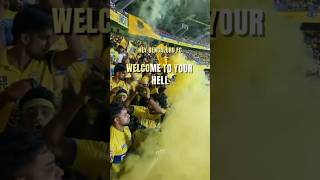 kerala blasters vs bengaluru fc  welcome to hell Bengaluru manjappada [upl. by Venuti]