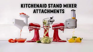 5 Best KitchenAid Stand Mixer Attachments You Can Buy [upl. by Emilie]