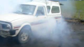 MITSI L200 BURNOUT  THE COWSHED [upl. by Allrud]