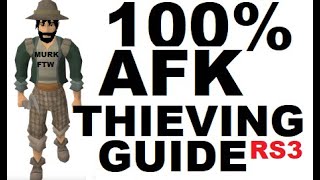 Advanced Runescape Tips Pickpocketing 100 AFK Seed Thieving Guide RS3 2020 [upl. by Nomihs364]