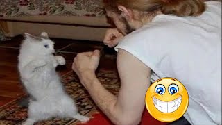 FUNNY Husky Moans for Scratches 😂  BEST Cat amp Dog Videos 2024 part1 [upl. by Haraf725]