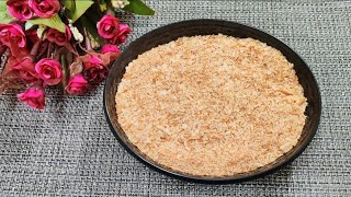 How to make Bread Crumbs  Crumbs at home  Bread Crumbs Recipe  shabana kitchen smart recipes [upl. by Suirradal]