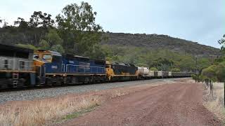 Watco mixed freighters x3 Western Australia [upl. by Nayllij593]