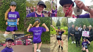 RUNNING IN THE TCS MINI LONDON MARATHON 2024  Keira B [upl. by Assile]