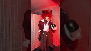 The animatronics do get a bit quirky at night foxy fnaf cosplay [upl. by Sikko627]