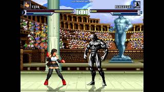 MUGEN Tifa Lockhart vs Neo Geegus [upl. by Attecnoc]