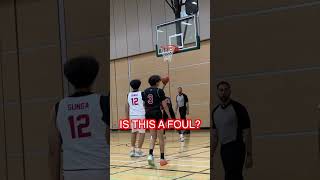 Is This A Foul In Basketball When Rebounding [upl. by Gerstein]