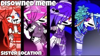 FNaF Disowned Meme  Sister Location  Reremake [upl. by Khan]