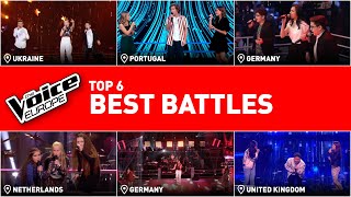 The BEST Battles of alltime on The Voice Kids  TOP 6 [upl. by Ettigirb110]