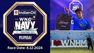 WNC Navy Half Marathon 2024  BIB Expo  Race Date  8122024  Running vlog  Bhavik is Here [upl. by Isabea387]