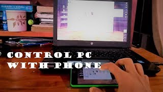 How to Control PC Remotely with your Smart Phone  MouseKeyboardRemote Control  PC Remote Server [upl. by Adnyc]