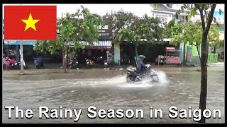 The Rainy Season in Saigon Vietnam [upl. by Willie]