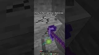 POV Finding Diamonds in old minecraft [upl. by Anayd]