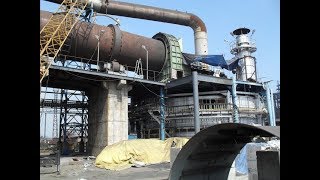 IRON ORE PELLET PLANT KILN IMPORTANT PART [upl. by Arahsal7]