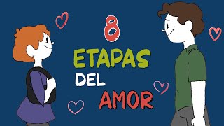 Las 8 ETAPAS de una RELACIÓN ROMÁNTICA [upl. by Colton175]