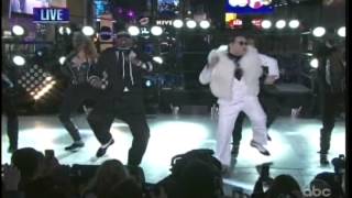 PSY Gangnam Style New Years Eve 2012 MC Hammer [upl. by Llerraj]