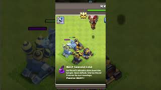 Ice hound clashofclans keepclashing coc clansofclans clashbeing clash supercell clashing [upl. by Saiff644]