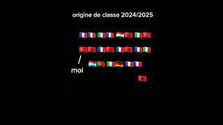 Les origines de classe 20242025 [upl. by Gnurt]