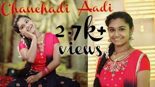 Chanchadi aadi urangu neeUdaya digital studioMalavika sreekumardance cover [upl. by Daeriam]