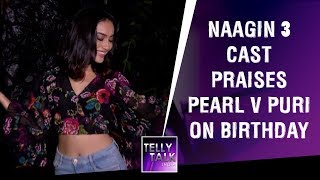 Naagin 3 Cast Praises Pearl V Puri At His Birthday Party [upl. by Ennairrac]