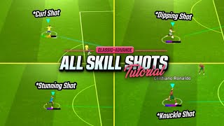 eFootball 2024 Mobile  All Skill Shots Tutorial Classic  Advance Control [upl. by Torey]