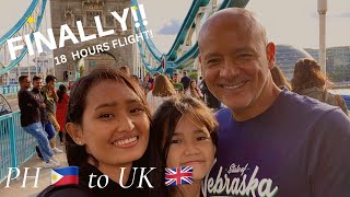 Filipina mother amp daughter immigrate to the UK with English fiancé [upl. by Juditha]