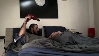 ASMR rumori bianchi couple hair dryer sound per rilassarsi [upl. by Liartnod]