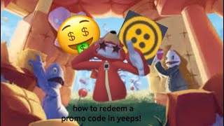 How to redeem promo codes in yeeps code not currently working [upl. by Maxentia]