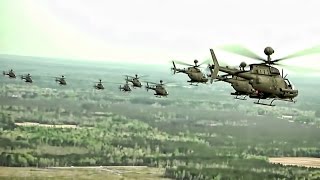 Mass Kiowa Warrior Flyover • World Record Most Helicopters [upl. by Elish345]