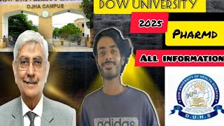 Dow Pharmd Admission 2025Dow University Pharmd Admission 2025Dow university admission 2025 [upl. by Analem202]