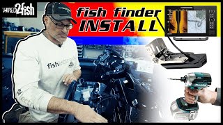 How to Install a Fish Finder  Pro Tips and Tricks for All Models [upl. by Gifferd]