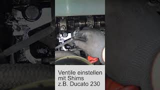 Duc230 Ventispiel einstellen Shorts shortsmitmarietta automobile [upl. by Ecnaret]