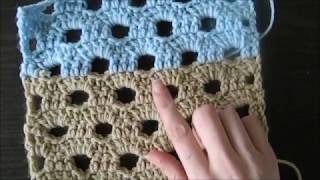 Lovely Crochet Thick Fan Stitch Pattern for a scarf or blanketcro [upl. by Sallee]