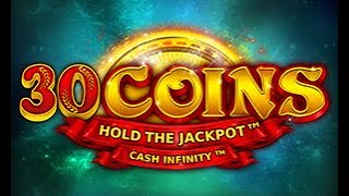 30 Coins slot by Wazdan  Gameplay [upl. by Anatniuq]