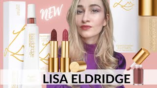 NEW LISA ELDRIDGE 2021 MAKEUP COLLECTION  Seamless Skin  Highlighter Enlivening Blush Lipsticks [upl. by Ahtnammas482]