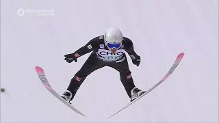 Johann Andre Forfang l Skifliegen Oberstdorf 2024 l 2345 m [upl. by Llemhar]