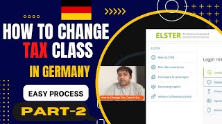 How to change Tax Class in Germany Part 2  DesitravellerRashmi lifeinGermany [upl. by Alyosha70]