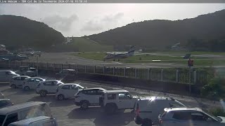 New at St Barth  St Barth Executive with Tecnam P2012 Traveller [upl. by Dawna]