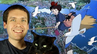 Kikis Delivery Service  Studio Ghibli  Movie Review [upl. by Tedie]