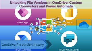 Unlocking File Versions in OneDrive Custom Connectors and Power Automate [upl. by Quincy]