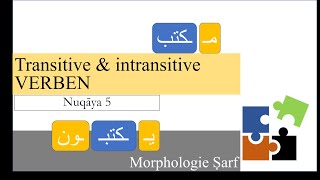 5 Einführung Morphologie transitive Verben Nuqaya Suyuti [upl. by Inohtna139]