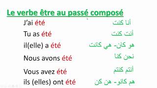 La ConjugaisonLe Verbe Être Au Passé Composé Et Au Futur [upl. by Mcdermott]