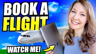 HOW TO BOOK A FLIGHT TICKET ONLINE stepbystep guide for beginners [upl. by Cristina]