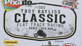 Troy Bayliss Classic  Old Bar Taree  January 19 2013  MCNEWSCOMAU [upl. by Dlanger]