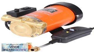 VEVOR 120W Water Pressure Booster Pump 110V AC396 GPH 2175 PSI Household Review [upl. by Ayotol]