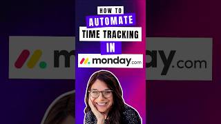 Time tracking automated in mondaycom mondaydotcom shorts mondaytips monday [upl. by Niamor62]