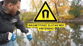 MAGNETFISKE SLUTAR MED VINTERBAD [upl. by Fisken712]