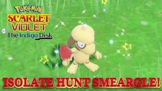 How To EASILY Shiny Hunt Smeargle In Pokemon Scarlet and Violet the Indigo Disk [upl. by Dyana]