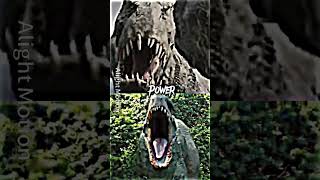 Indominus rex vs Vastatosaurus rex edit [upl. by Osmond107]